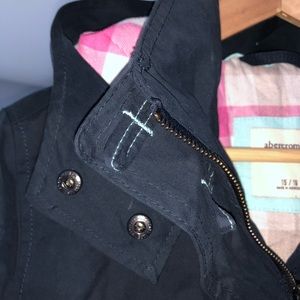 Abercrombie Kids wind breaker with hoodie